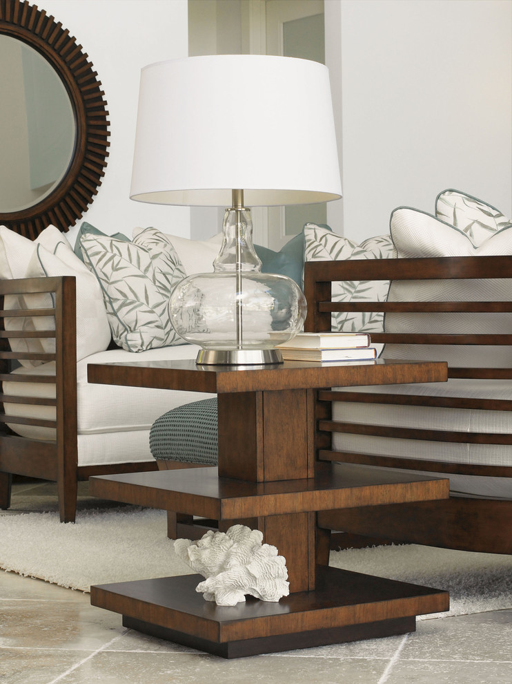 Lagoon Lamp Table   Transitional   Side Tables And End Tables   by Lexington Home Brands  Houzz