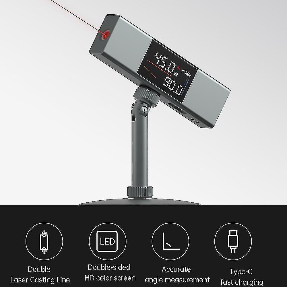 Li1 Laser-protractor Digital Inclinometer Angle Measure Portable Measurement Tool Led Screen Type-