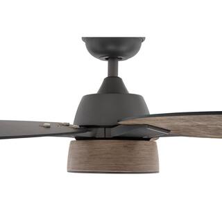 Home Decorators Collection Parkridge 52 in. LED Natural Iron Ceiling Fan With Light and Remote Control YG614-NI