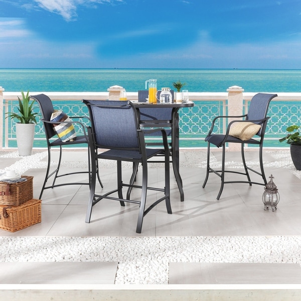 Patio Festival 4Person Bar Height Dining Set