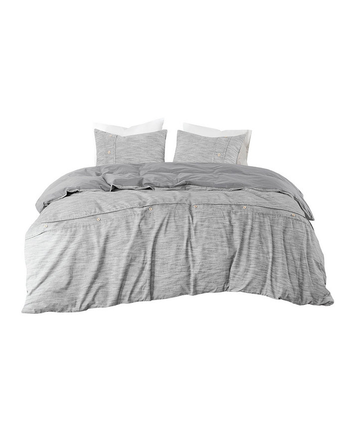 Clean Spaces CLOSEOUT! Dover Oversized 3-Pc. Duvet Cover Set， Full Queen