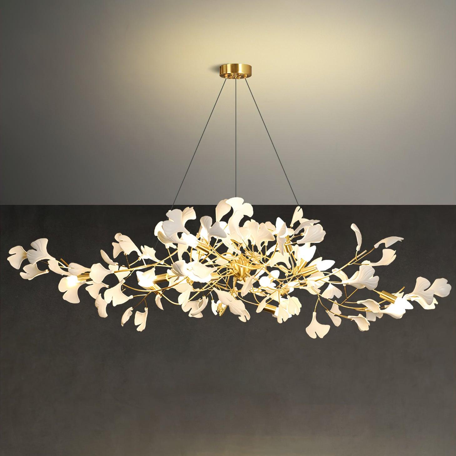 Gingko Chandelier I