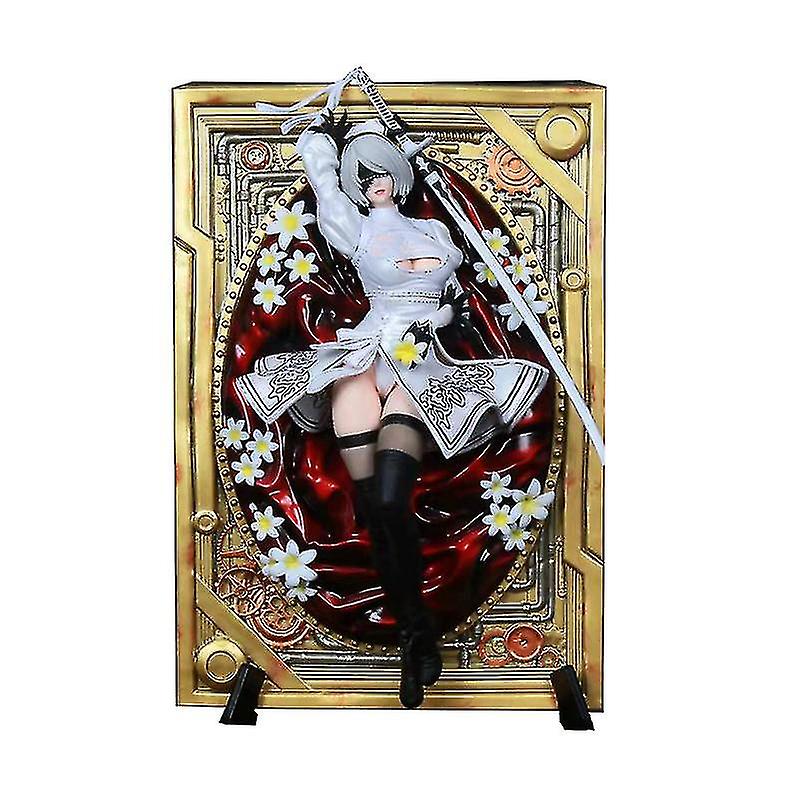 32cm Game Nier Automata 2b Yorha No.2 Type B Po Frame Anime Ac