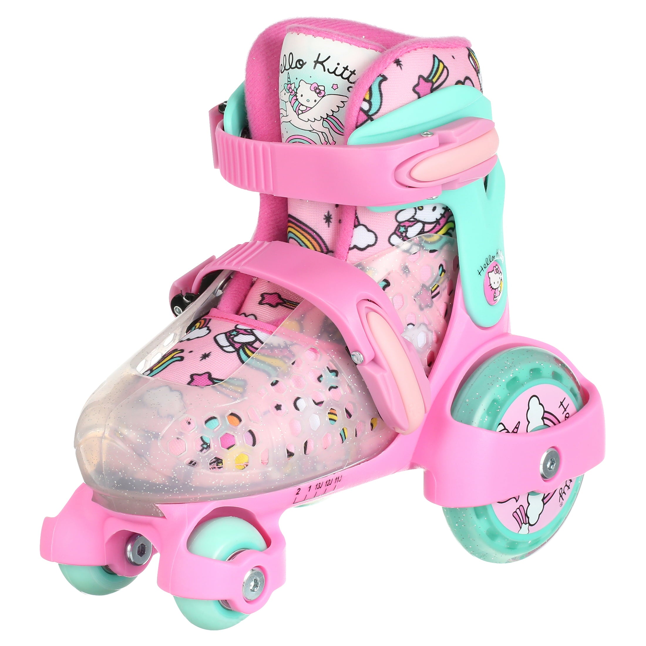 Roller Derby EZ Roll Adjustable Hello Kitty Skate， Size 11-2