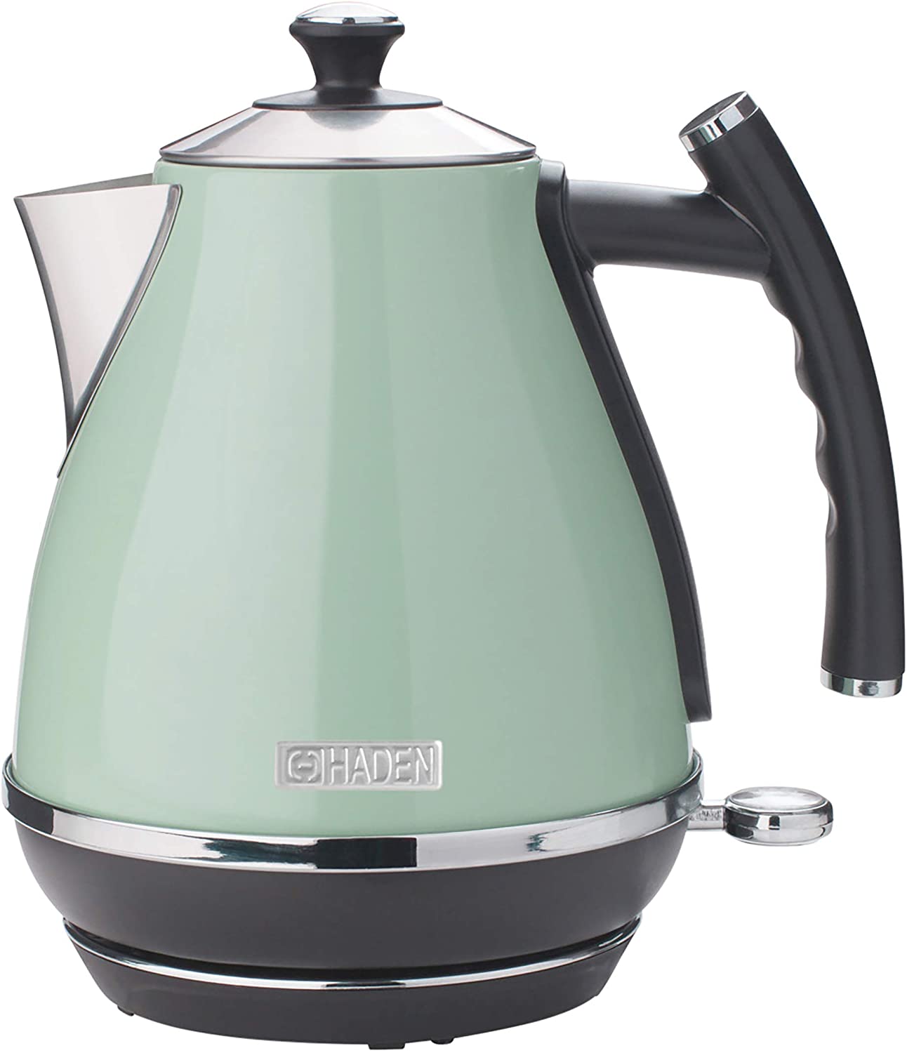 Haden Cotswold 1.7 Liter (7 Cup) Stainless Steel Electric Kettle with Auto Shut-Off and Boil-Dry Protection - 75008