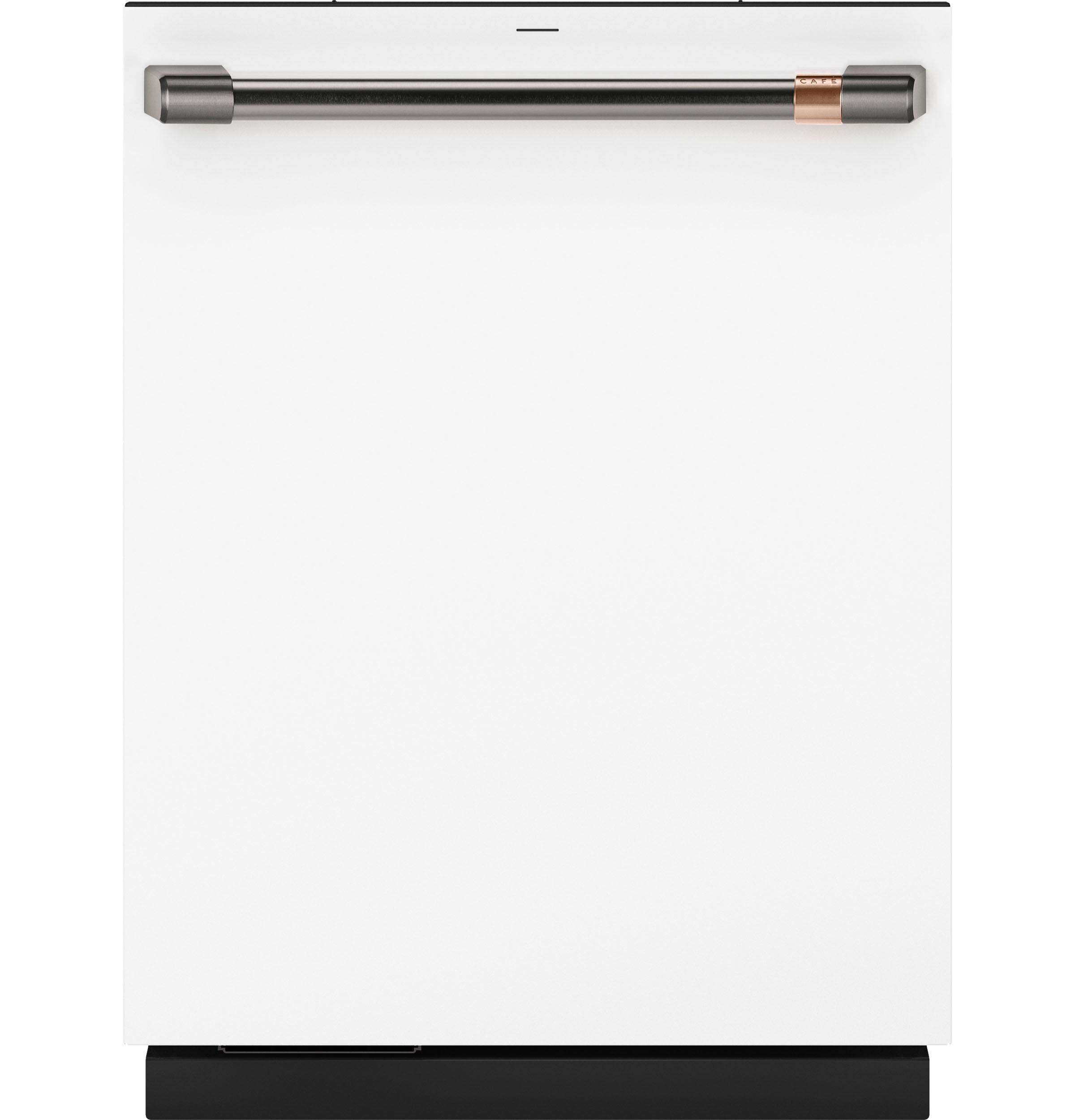 Cafe CDT858P4VW2 Café™ Customfit Energy Star Stainless Interior Smart Dishwasher With Ultra Wash Top Rack And Dual Convection Ultra Dry, 44 Dba