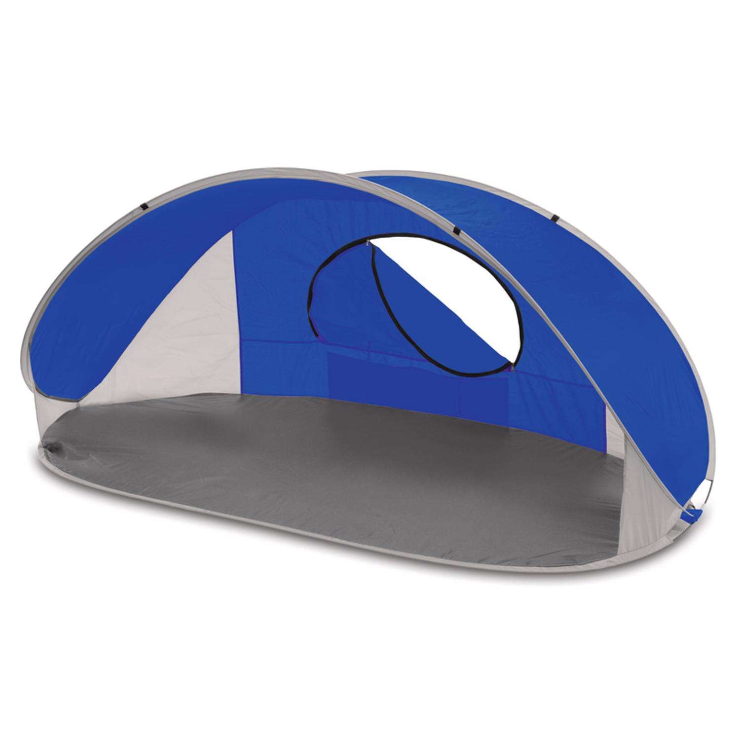 Picnic Time Manta Polyester Cove Beach Tent 3.29 ft. H X 3.9 ft. W X 86.6 in. L