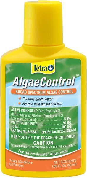 Tetra AlgaeControl Broad Spectrum Algae Control Water Treatment