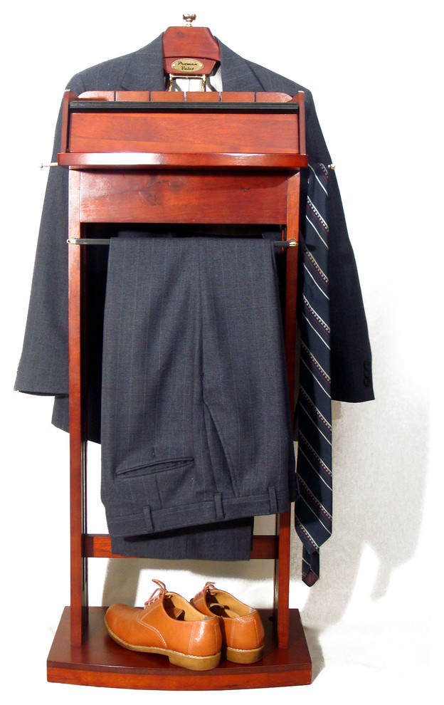 Proman Products Excalibur Wardrobe Charging Valet   Traditional   Armoires And Wardrobes   by Beyond Stores  Houzz