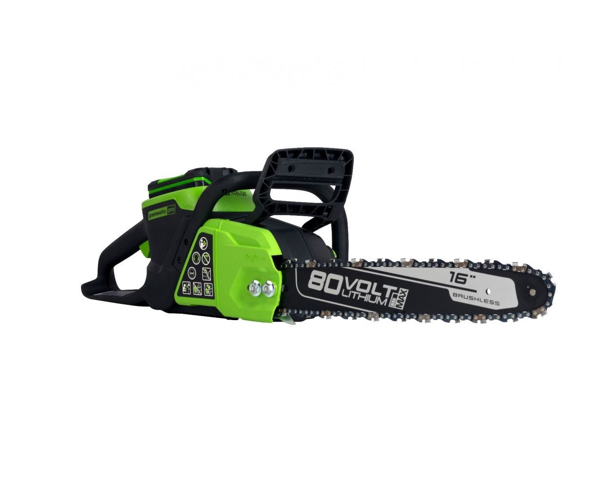 80V 16-Inch Cordless Brushless Chainsaw | Greenworks Tools