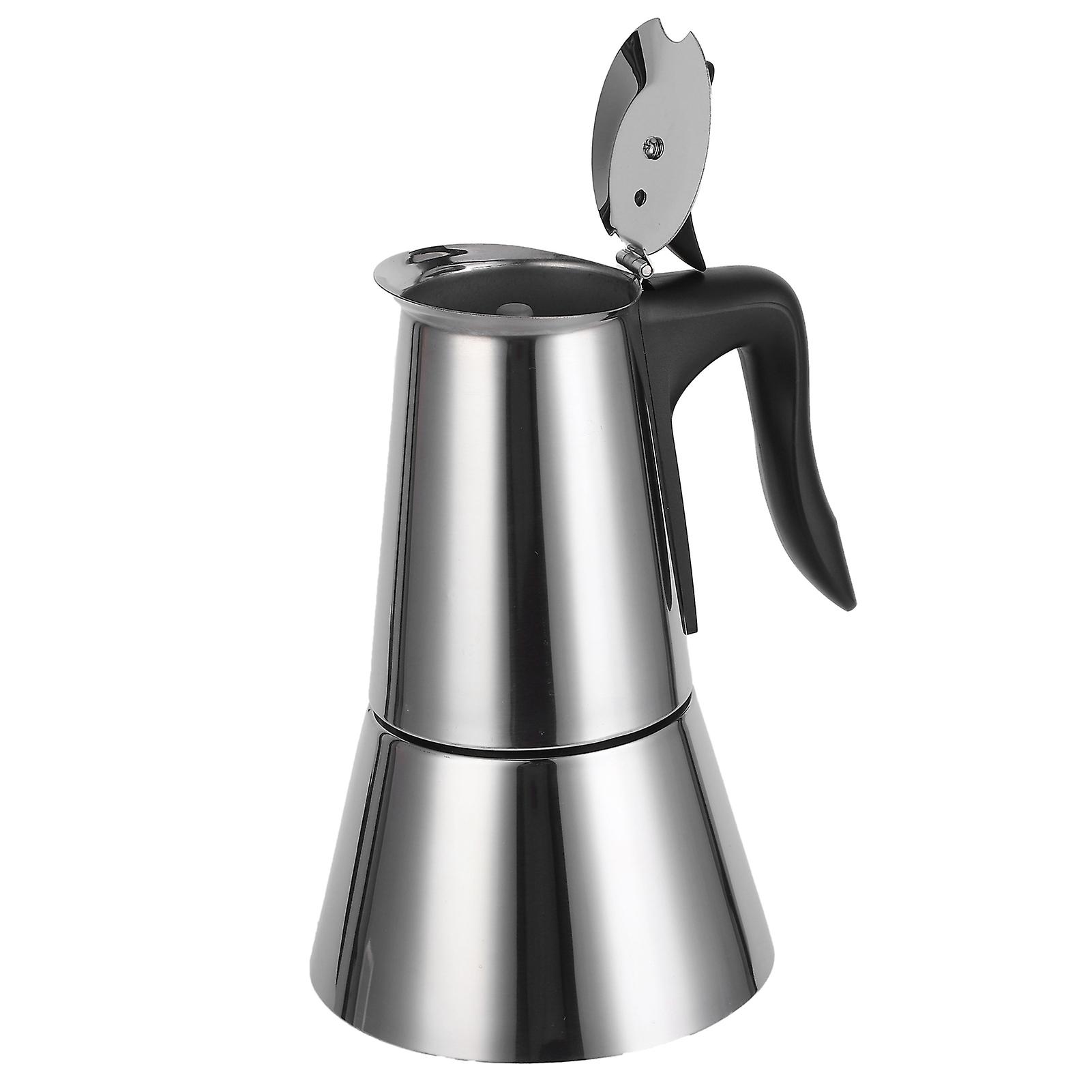 300ml Stainless Steel Electric Coffee Pot Household Coffee Maker Kettle For Home Eu Plug 220v