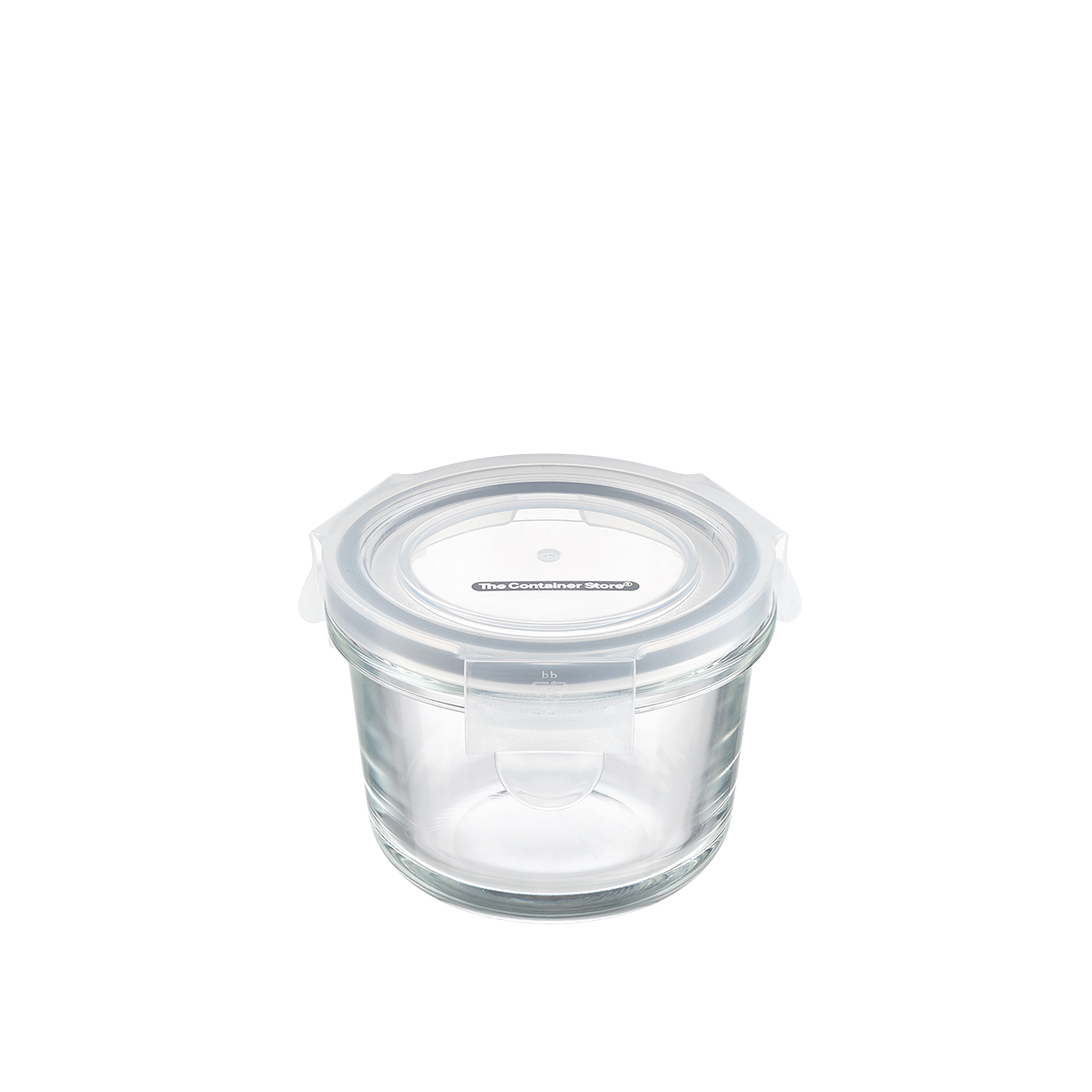 Borosilicate Glass Round Food Storage