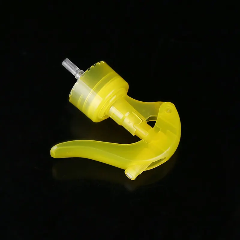 Colorful 28/410 mini non spill PP plastic smooth ribber cleaning wholesale mini trigger sprayer With clip  manufacturer