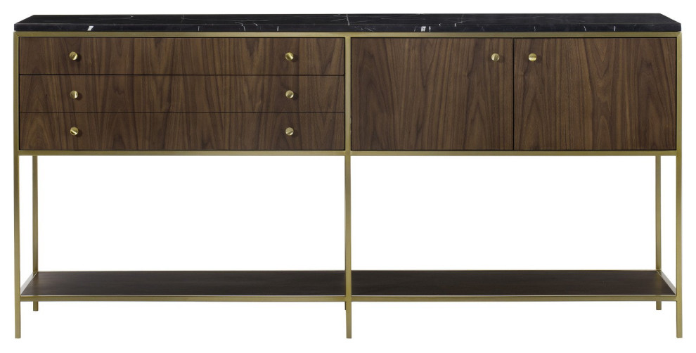 Eldrin Console Table Large   Contemporary   Console Tables   by Peachtree Fine Furniture  Houzz