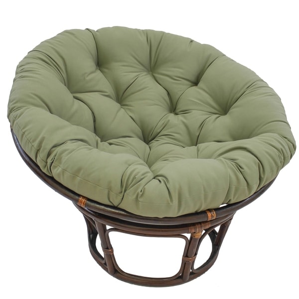 Bali 42-inch Papasan Chair with Twill Cushion