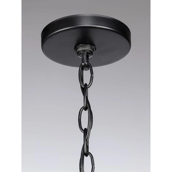 Seneca Collection 5-Light Matte Black Farmhouse Chandelier Light - N/A Shopping - The Best Deals on Chandeliers