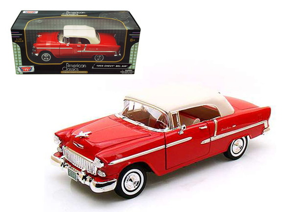 Motormax 1955 Chevrolet Bel Air Convertible Soft T...