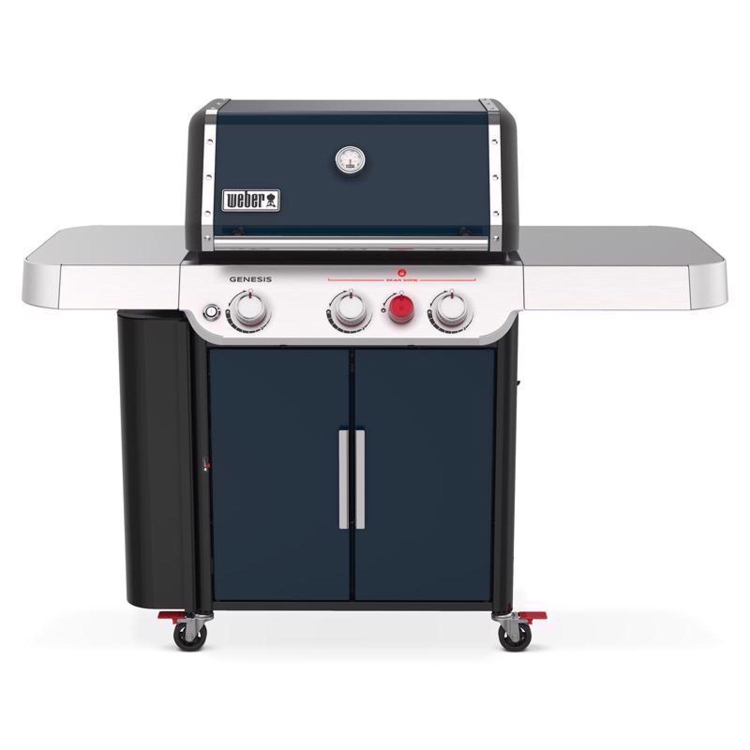 Weber Genesis SA-E-330 3 Burner Liquid Propane Grill Indigo