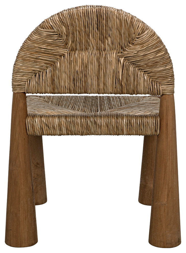 Laredo Chair  Teak   Tropical   Armchairs And Accent Chairs   by GwG Outlet  Houzz