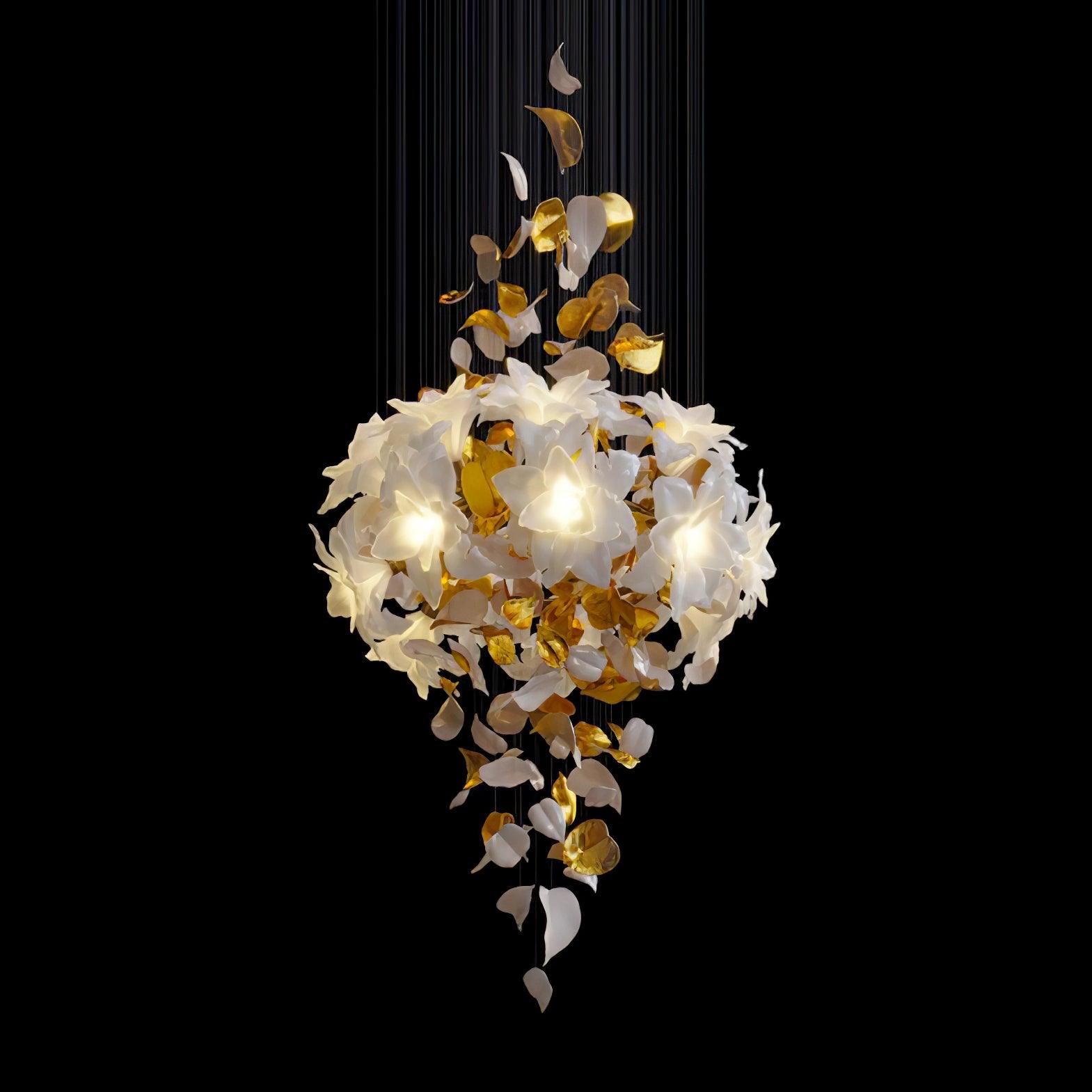 Flying Flowers Fluttering Chandelier