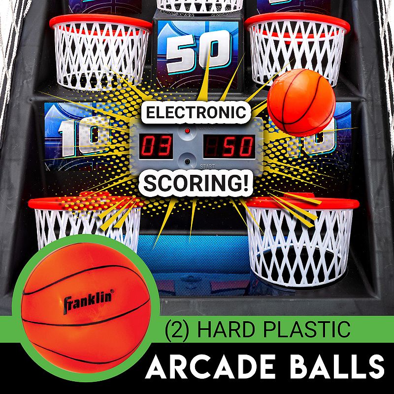 Franklin Sports Anywhere Basketball Table-Top Arcade Game