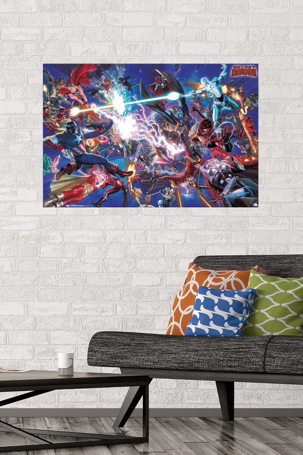 Trends International Marvel Comics Secrets Wars Battle Unframed Wall Poster Prints