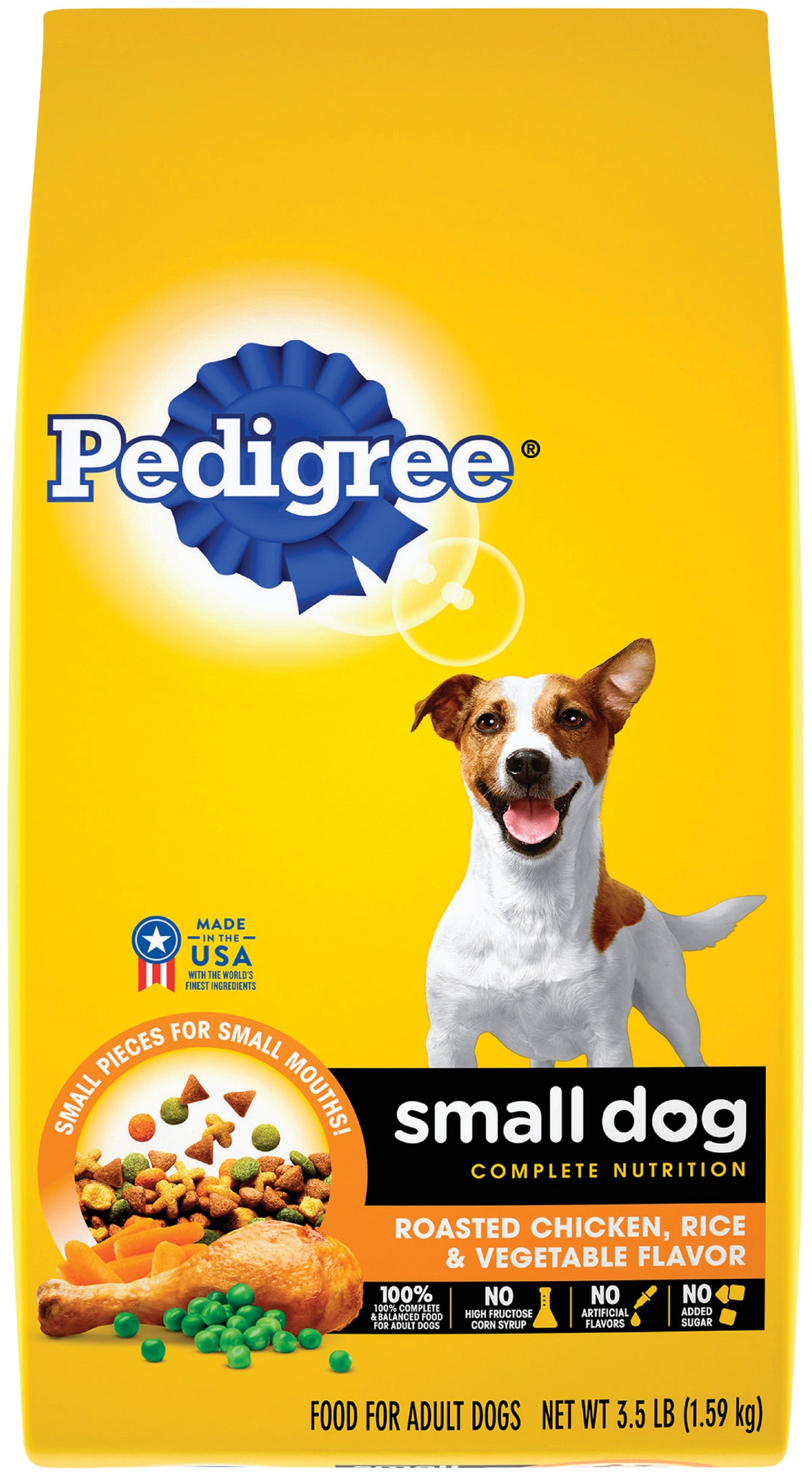 Pedigree Small Dog Complete Nutrition Dry Dog Food 3.5 Lb.