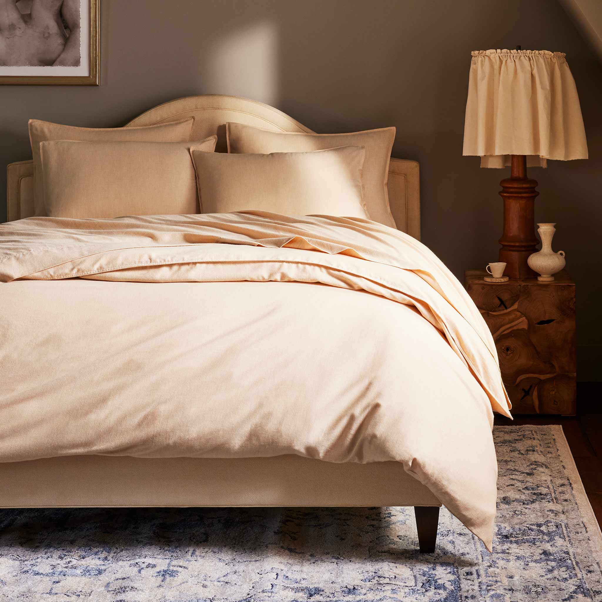 Heathered Cashmere Duvet Set