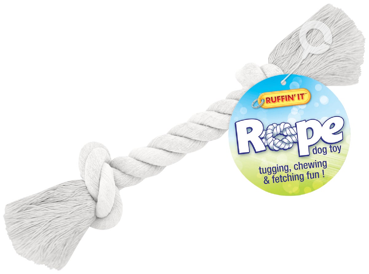 Westminster Pet Ruffinand#039 it Rope Tug Dog Toy Medium White