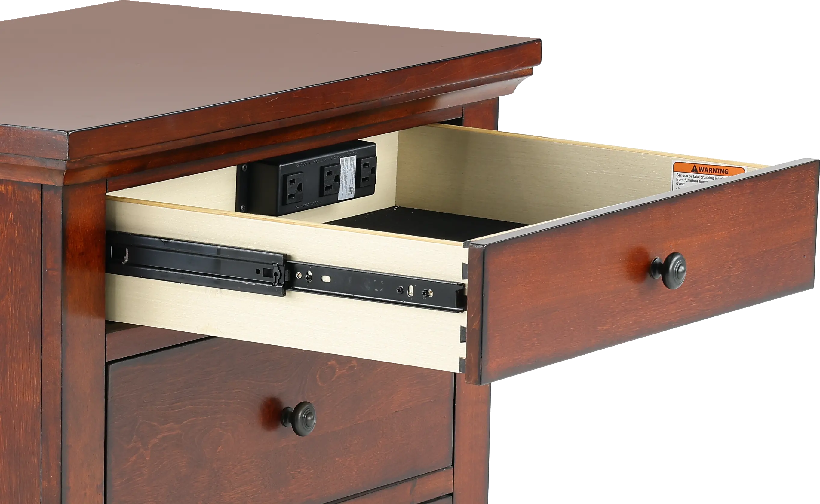 Cambridge Brown Cherry Nightstand