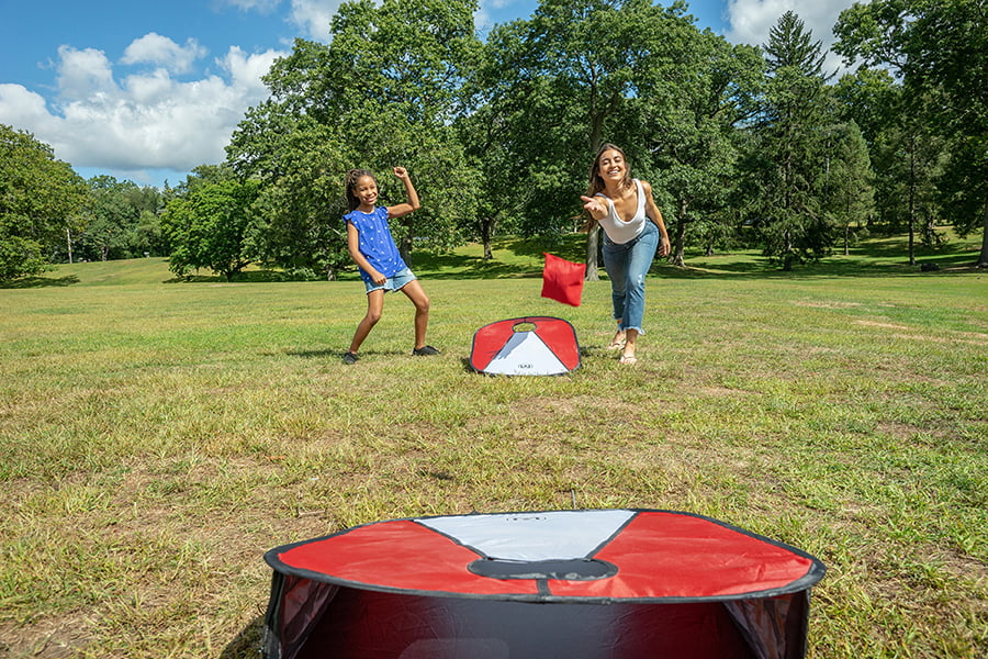 Wicked Big Sports Collapsible Vinyl Cornhole Outdoor Lawn Game