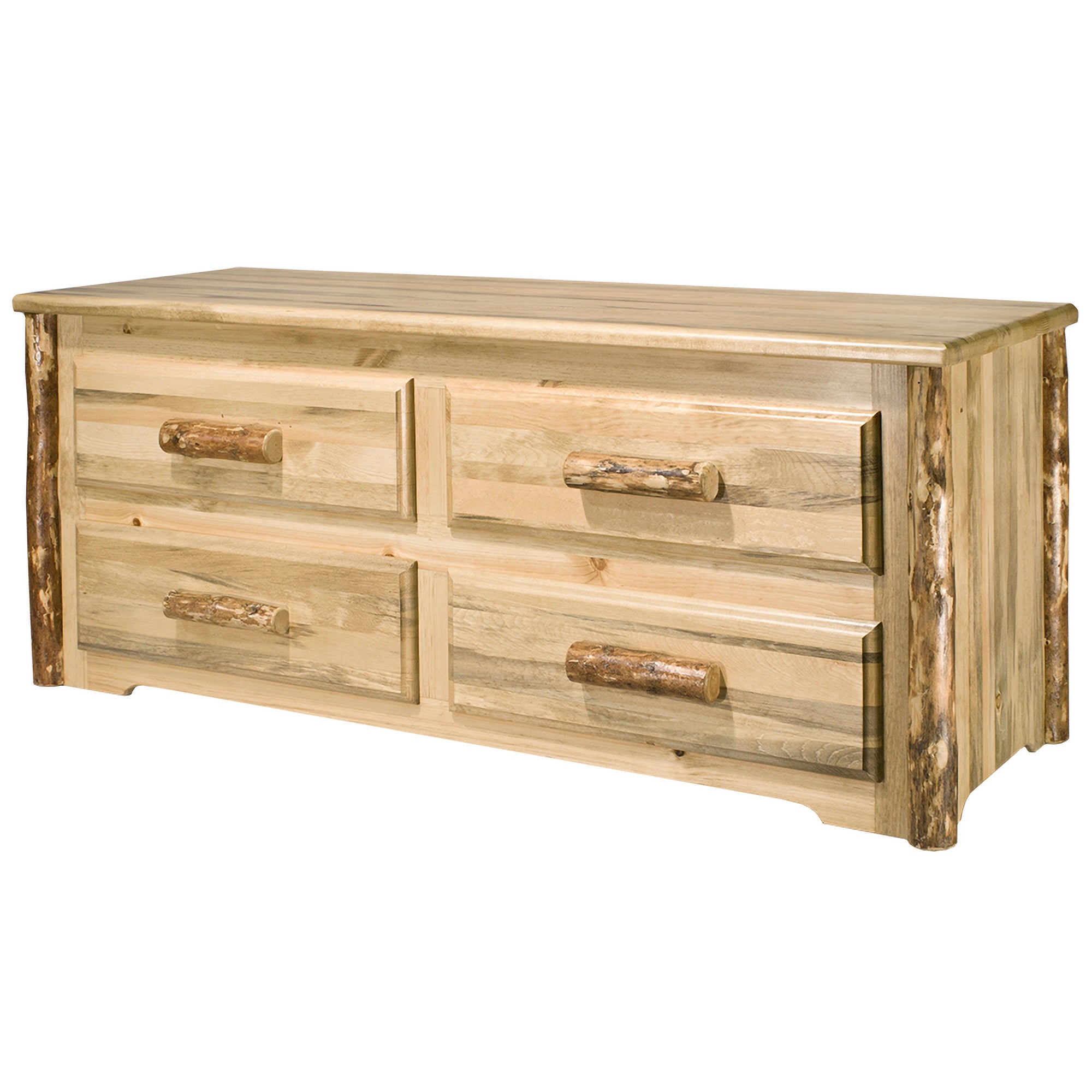 Glacier Country Collection 4 Drawer Sitting Chest