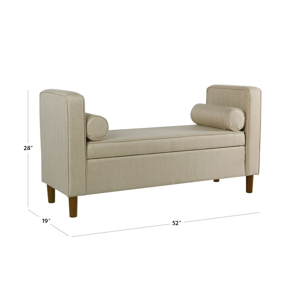 Carson Carrington Vindeln Upholstered Storage Bench