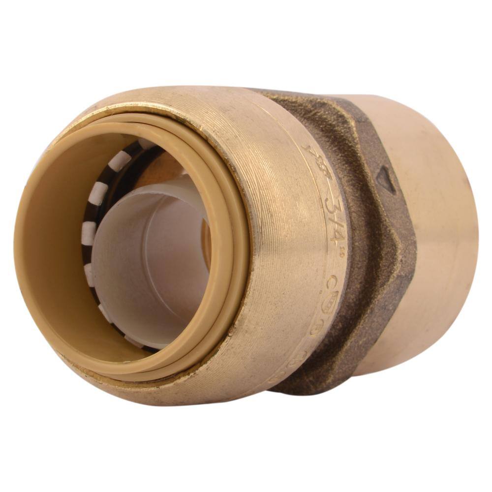 SharkBite 34 in. Push-to-Connect x FIP Brass Adapter Fitting U088LFA