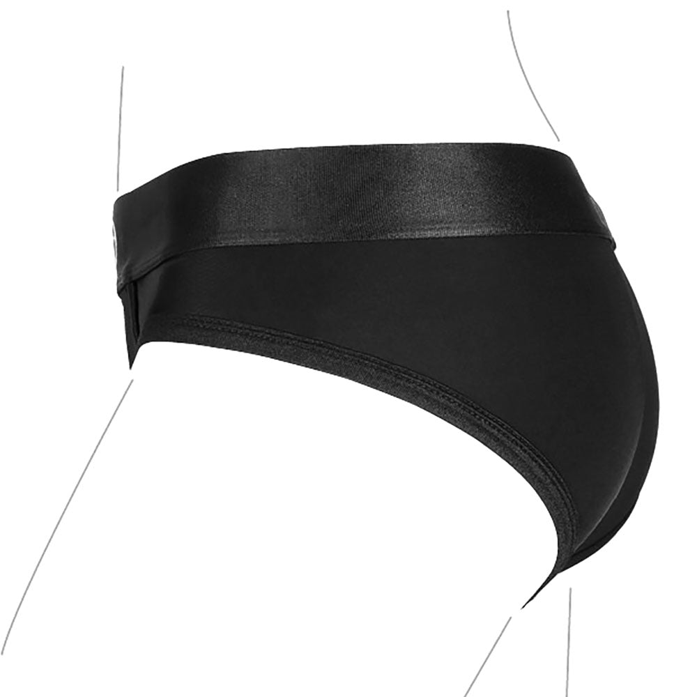 Ouch! Vibrating Strap-on High Cut Brief /L