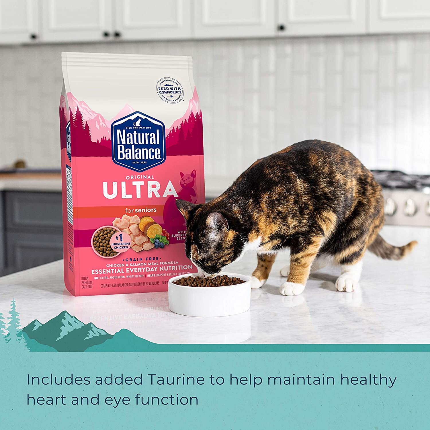 Natural Balance Original Ultra Indoor Chicken and Salmon Meal Dry Cat Food 15 Pound (Pack of 1)