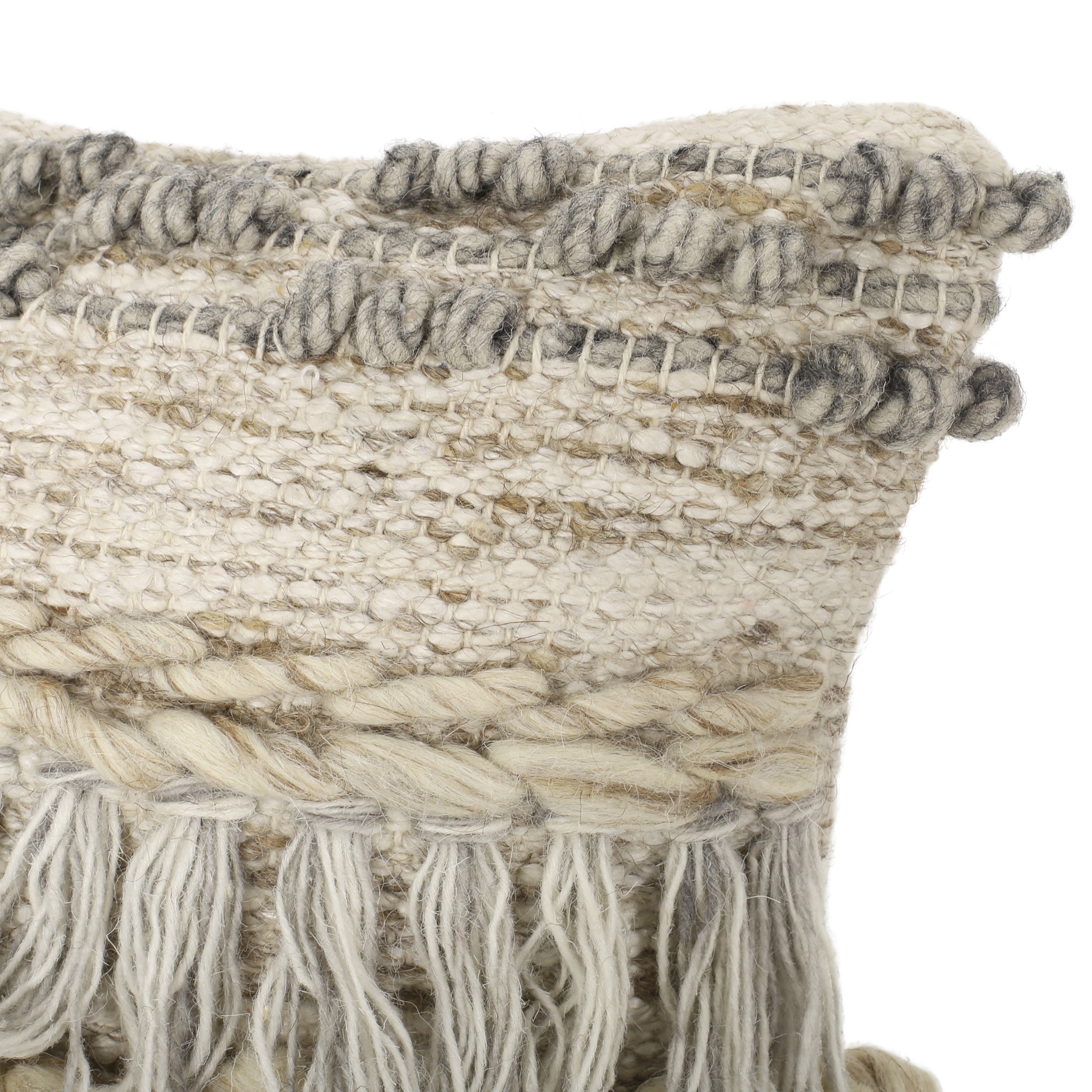 Aldric Hand-Loomed Boho Pillow Cover