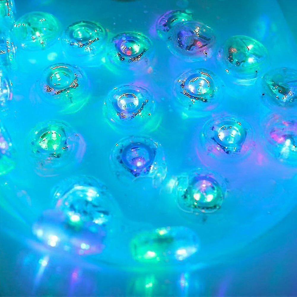 2 Pcs Bath Toys Waterproof Colorful， For Bathroom， Led Light Toys