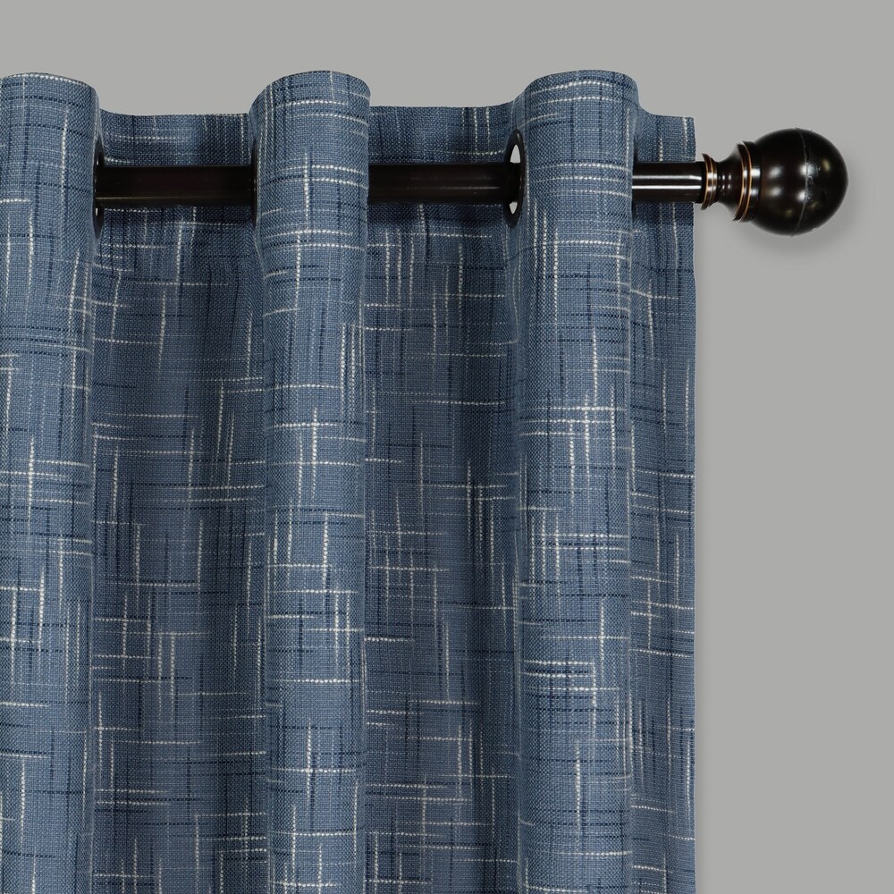 Eclipse Gemini Blackout Window Curtain Panel