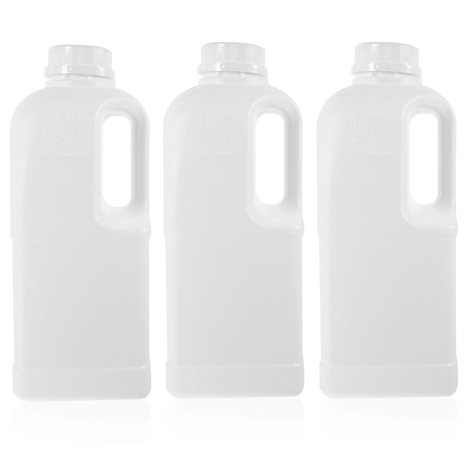 3pcs Large Capacity Water Jug Jam Jug Sealing Gallon Water Jug With Ergonomic Handle