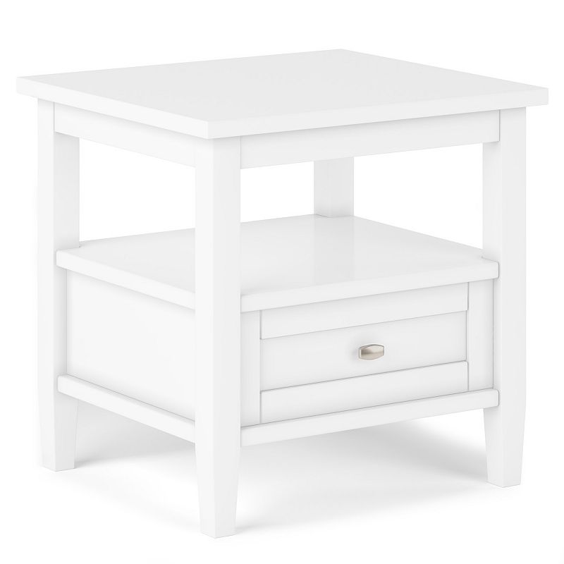 Simpli Home Shaker Rustic End Table