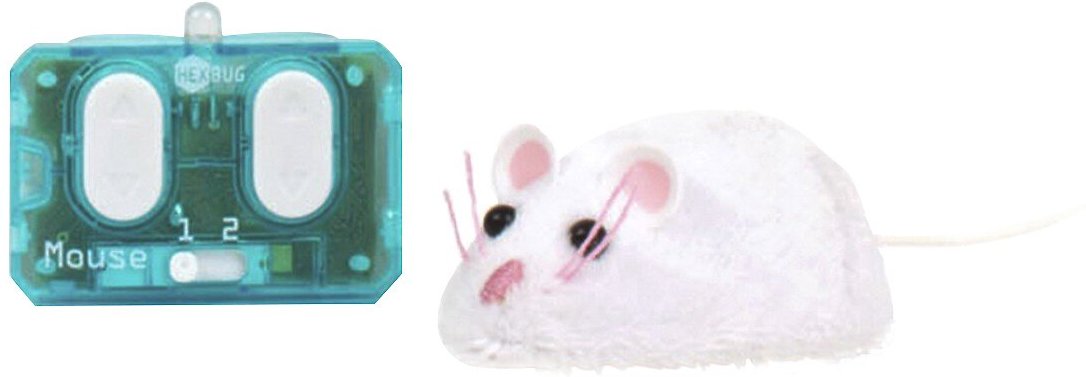 Hexbug Remote Control Mouse Cat Toy， Color Varies