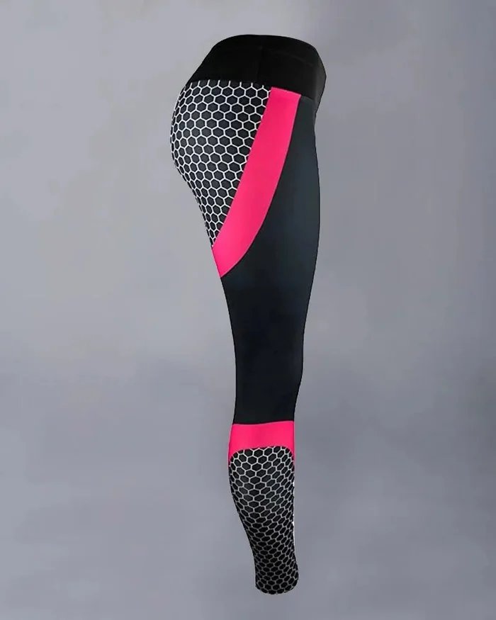 🔥🔥[Buy 2 Free Shipping]🍑Colorblock Butt Lifting High Waist Sports Leggings