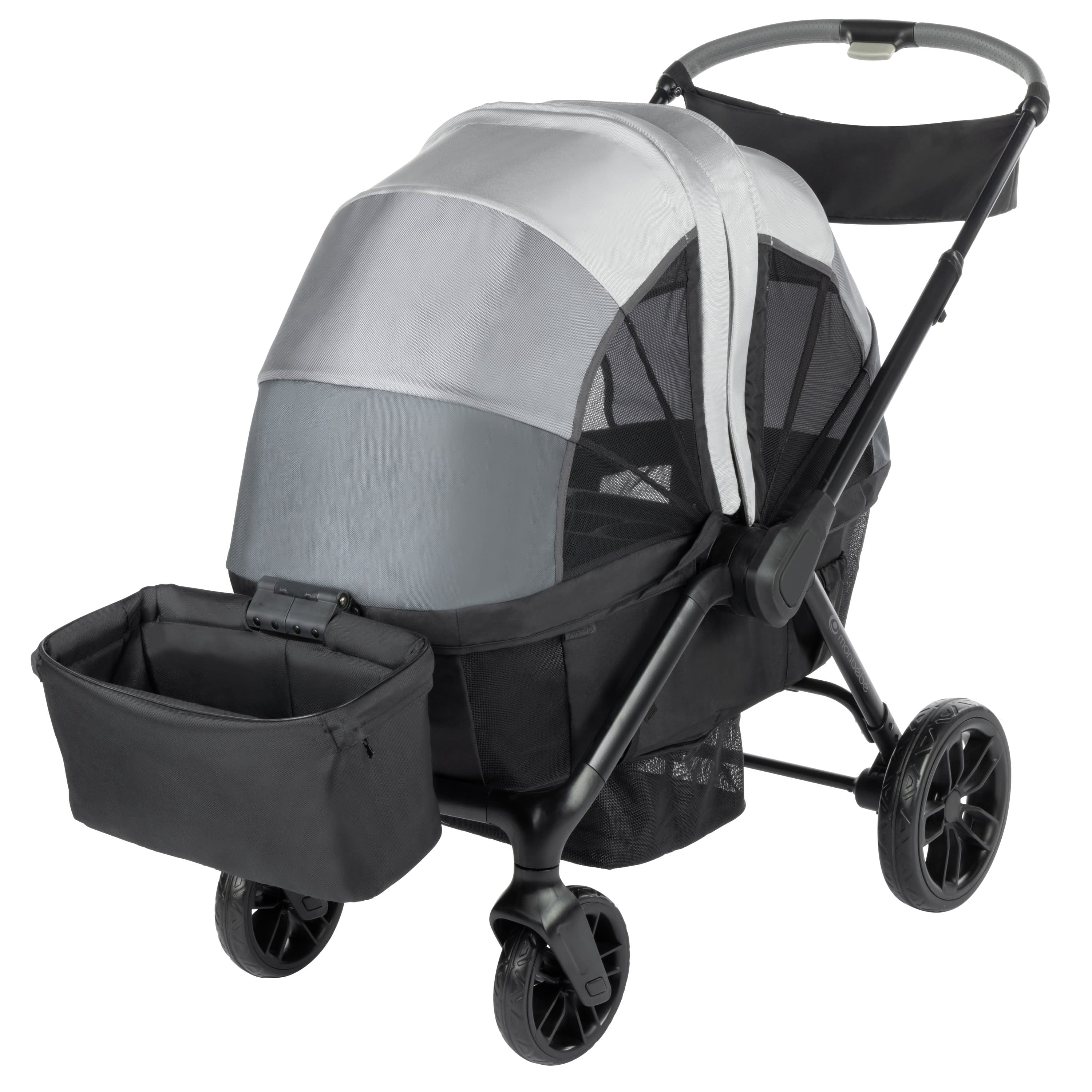 Monbébé Everyday Outings Wagon Stroller, Cobblestone Grey