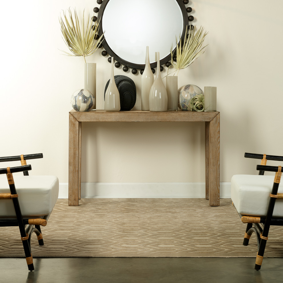 Brown Parson Table   Farmhouse   Console Tables   by HedgeApple  Houzz