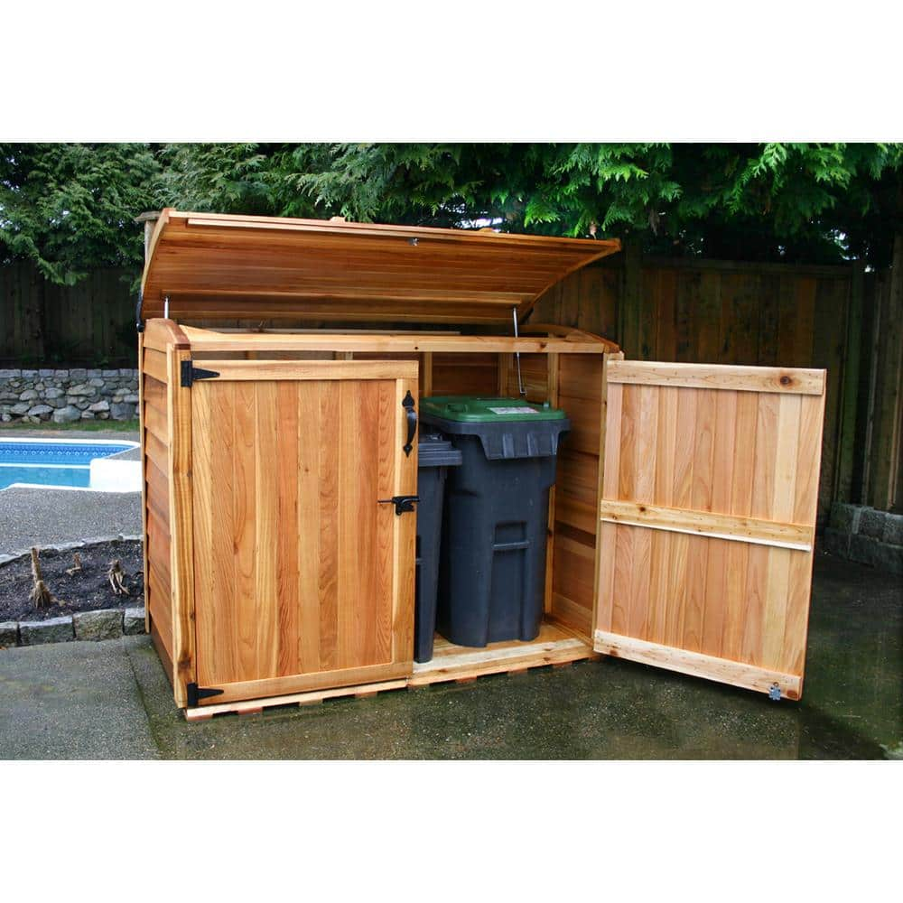 Outdoor Living Today 6 ft. x 3 ft. Oscar Waste Management Shed OSCAR63