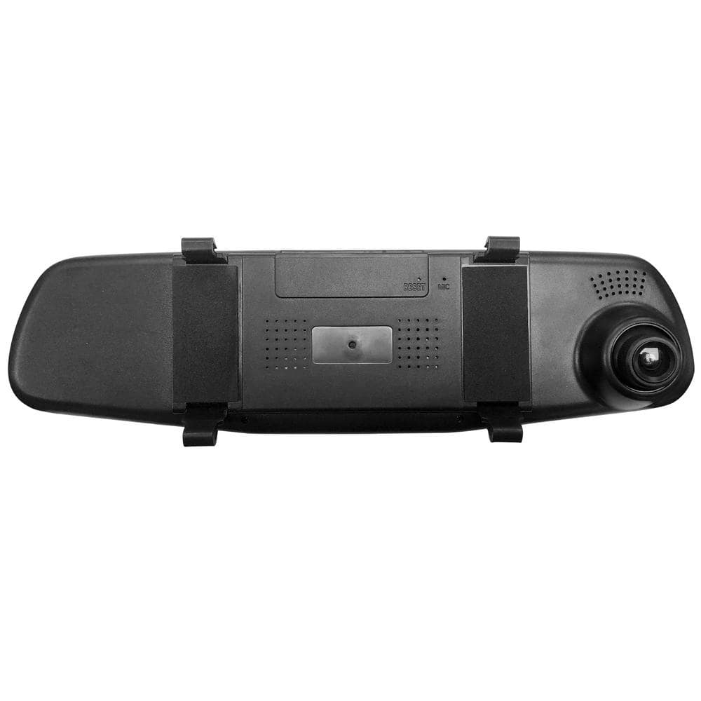 Armor All 720P HD Rearview Mirror Dash and Backup Camera, 16 GB Storage Card Included ADC2-1011-BLK