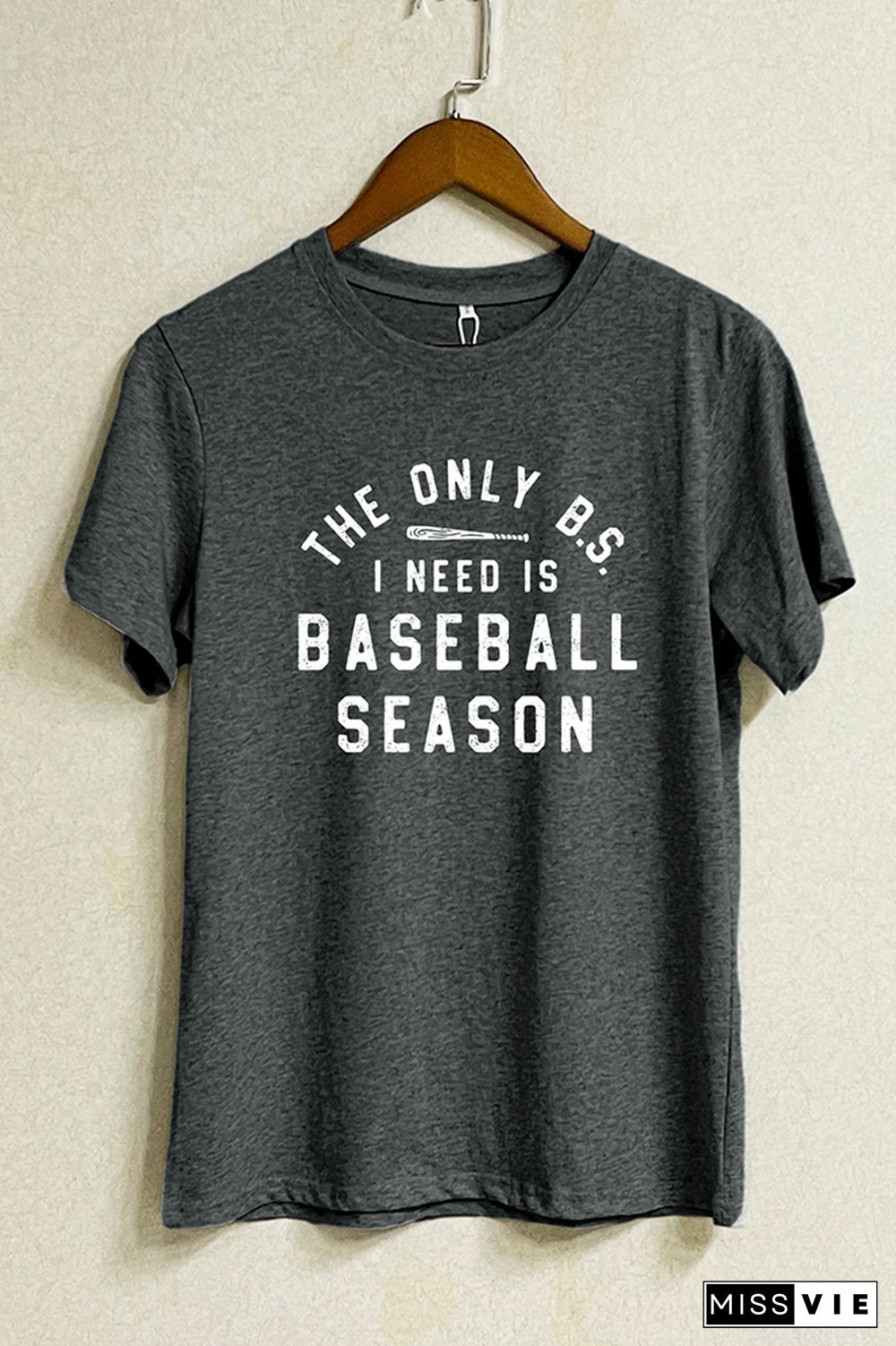 Baseball Season Print Graphic Tee