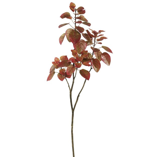 Artificial Cotinus Coggygria Branch 4ft Red Vickerman