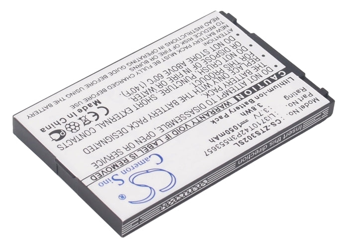 ZTE S302 Replacement Battery: BatteryClerkcom Mobile Phone